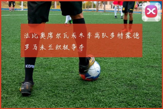 法比奥席尔瓦或冬季离队多特蒙德罗马米兰积极争夺